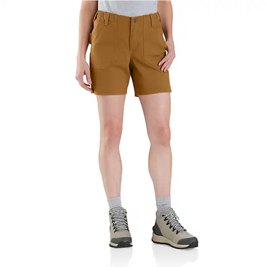 Carhartt Women's Ashland Short (Carhartt Brown) Size 2