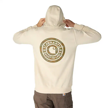 Carhartt Sawyer Camo Sweatshirt (Oat Milk) Size 3XL