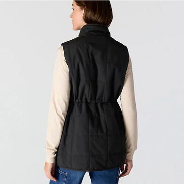 Carhartt Women's Rain Defender® Relaxed Fit Lightweight Insulated Mock-Neck Vest (Black) Size S
