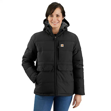 Carhartt Women's Montana Relaxed Fit Insulated Jacket (Black) Size XL