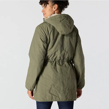 Carhartt Women's Rockford Loose Fit Lightweight Insulated Hooded Coat (Dusty Olive) Size M