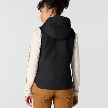 Carhartt Women's Hooded Vest (Black) Size XXL