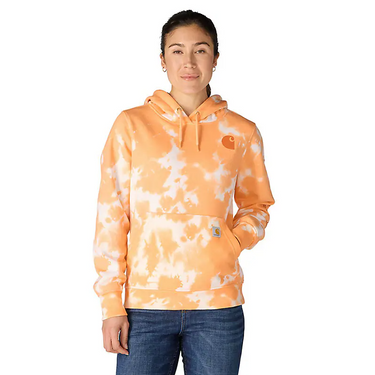 Carhartt Women's Marquette Printed Sweatshirt (Coral Reef Watercolor Camo) Size 3XL