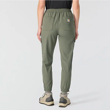 Carhartt Women's Force Phoenix Cargo Jogger (Dusty Olive) Size 3XL