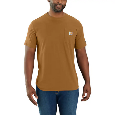 Carhartt Force Relaxed T-Shirt (Carhartt Brown) Size 3XL