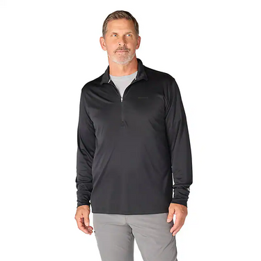 Carhartt Force Sun Defender™ Relaxed 1/2-Zip (Black) Size L