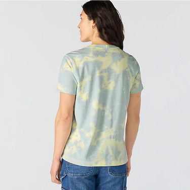 Carhartt Women's Irvine Relaxed T-Shirt (Blue Aura Watercolor Camo) Size XXL