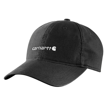 Carhartt Women's Canvas Embroidered Graphic Cap (Black)