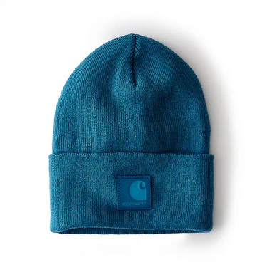 Carhartt Tonal Patch Beanie (Dark Tranquil Blue)