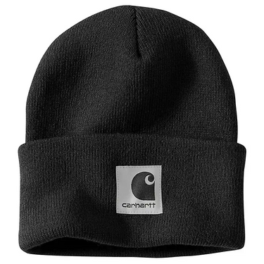 Carhartt Women's Lined Cuffed Beanie (Black)