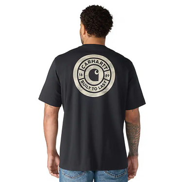 Carhartt Irvine Relaxed Camo Rivet T-Shirt (Black) Size L