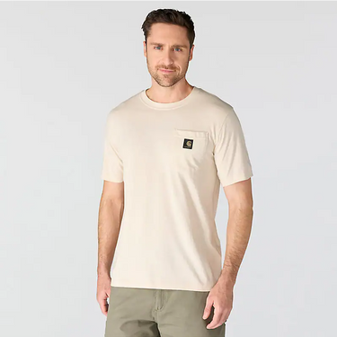 Carhartt Irvine Relaxed Camo Rivet T-Shirt (Oat Milk) Size M