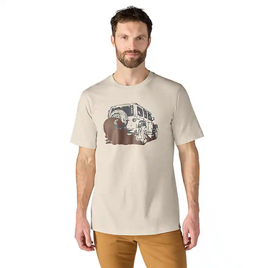 Carhartt Irvine Relaxed Mud T-Shirt (Oat Milk) Size S