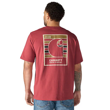 Carhartt Irvine Relaxed Outlast T-Shirt (Amber Terrain Heather) Size M