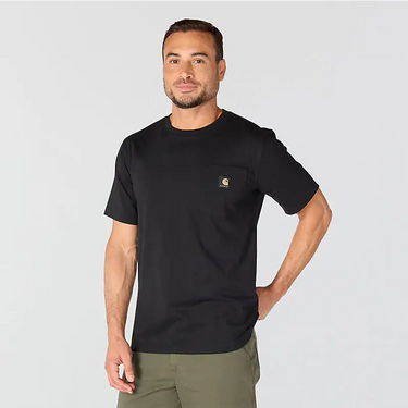 Carhartt Irvine Relaxed Block Camo T-Shirt (Black) Size L