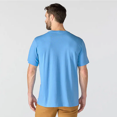 Carhartt Irvine Relaxed Logo T-Shirt (Tranquil Blue Heather) Size M