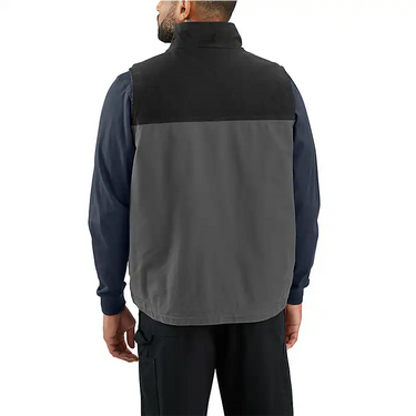 Carhartt Montana Rugged Flex® Relaxed Fit Duck Vest (Shadow/Black) Size M