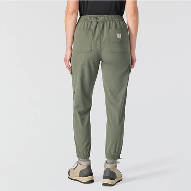 Carhartt Women's Force Phoenix Cargo Jogger (Dusty Olive) Size M