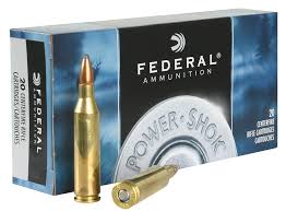 Federal Power-Shok 243 Winchester Ammo 80 Grain Jacketed Soft Point Box of 20