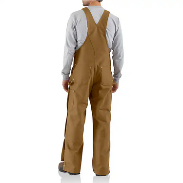 Carhartt Loose Fit Firm Duck Bib Overall (Carhartt Brown) Size 38x32