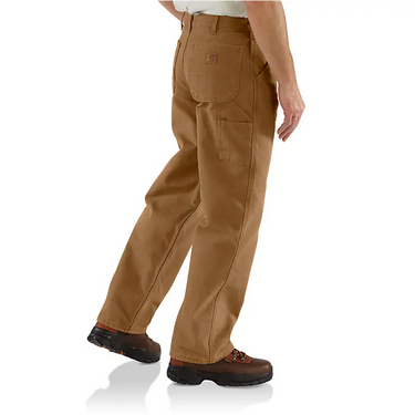 Carhartt Loose Straight Washed Duck Lined Dungaree (Carhartt Brown) Size 44x32