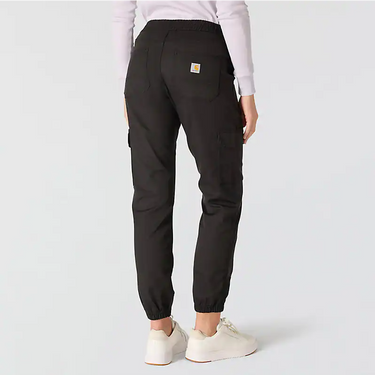 Carhartt Women's TENCEL™ Fiber Series Relaxed Fit Twill Jogger (Black) Size M