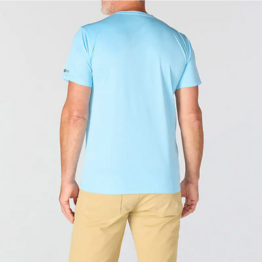 Carhartt Force Sun Defender™ Relaxed Logo T-Shirt (Blue Gleam Heather) Size XL