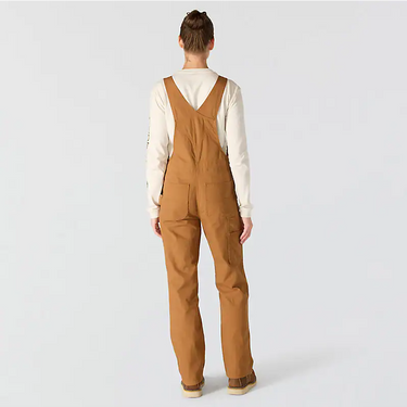 Carhartt Women's Work Overall - Loose Fit - Canvas - Rugged Flex® - Double Knee (Carhartt Brown) Size XL Regular