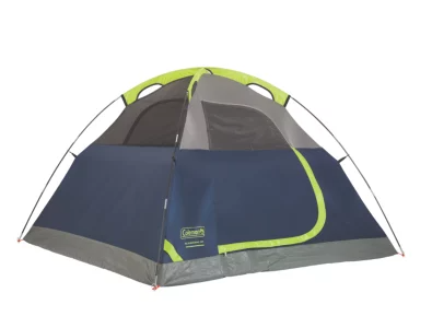 Coleman Sundome 3-Person Camping Tent | Navy/Gray