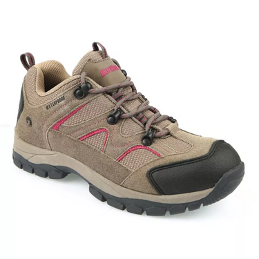 Northside Women's Snohomish Low Waterproof Hiking Shoes (Stone/Berry) Size 9
