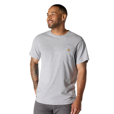 Carhartt Force Relaxed T-Shirt (Heather Grey) Size L