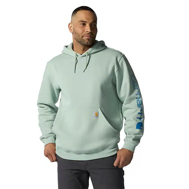 Carhartt Iconic K288 Logo Sweatshirt (Seabrook) Size L