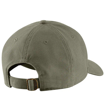 Carhartt Women's Canvas Embroidered Graphic Cap (Dusty Olive)