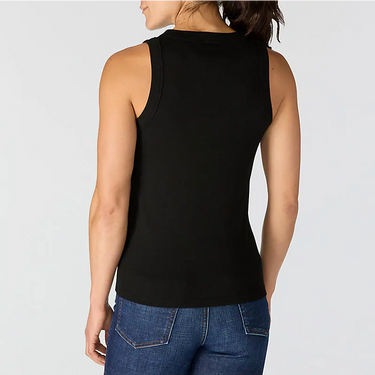 Carhartt Women's TENCEL™ Fiber Series Fitted Ribbed Tank (Black) Size L