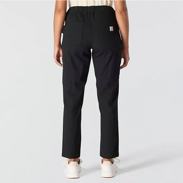 Carhartt Women's Force Ripstop Pant (Black) Size LT