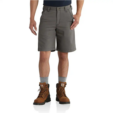Carhartt Rugged Flex® Relaxed Fit Canvas Work Short (Gravel) Size 42