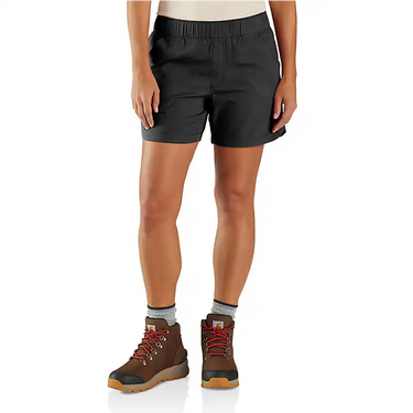 Carhartt Women's Carhartt Force® Relaxed Fit Ripstop Work Short (Black) Size XXL