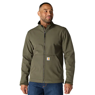 Carhartt Rain Defender® Relaxed Fit Softshell Jacket (Moss) Size XXL