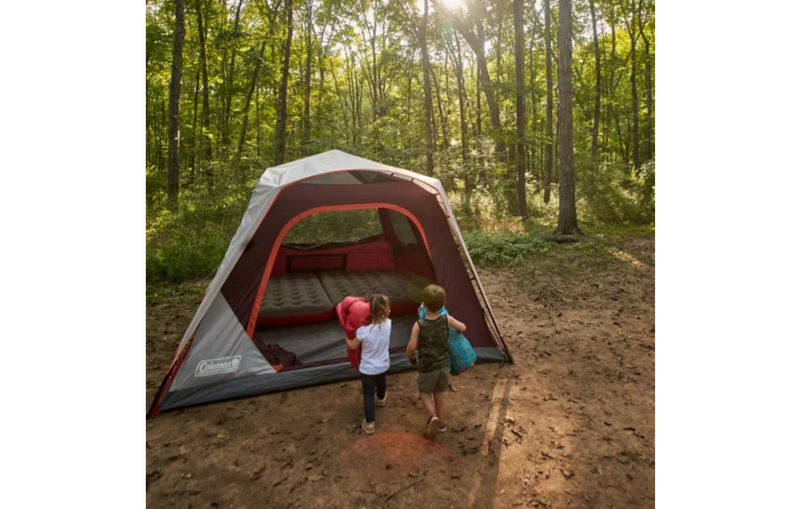 Load image into Gallery viewer, Coleman Skylodge™ 10-Person Instant Camping Tent, Blackberry
