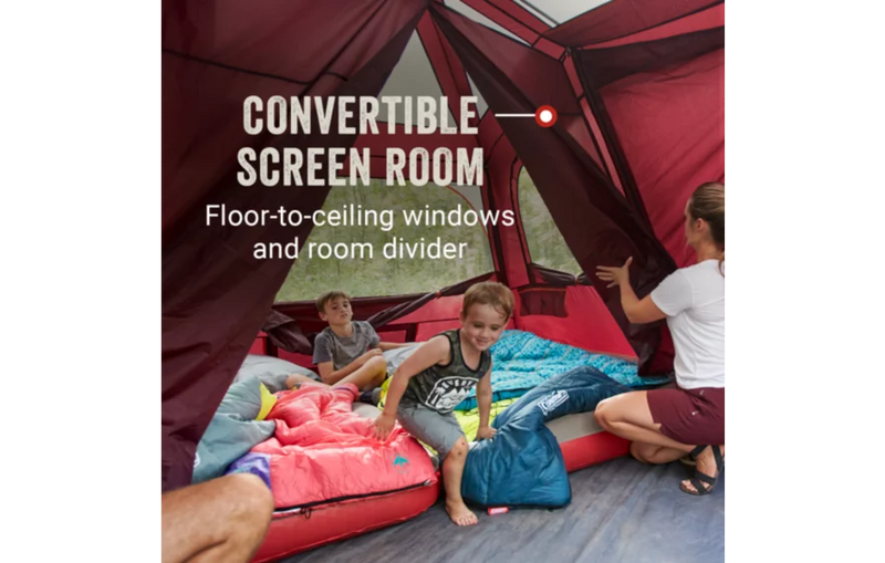 Load image into Gallery viewer, Coleman Skylodge™ 10-Person Instant Camping Tent, Blackberry
