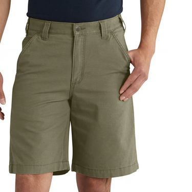 Carhartt Rugged Flex® Relaxed Fit Canvas Work Short (Burnt Olive) Size 46