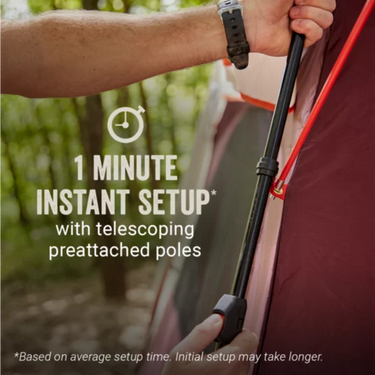 Coleman Skylodge™ 10-Person Instant Camping Tent, Blackberry