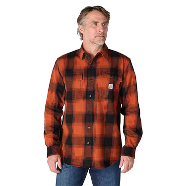 Carhartt Hubbard Loose LS Plaid Shirt () Size