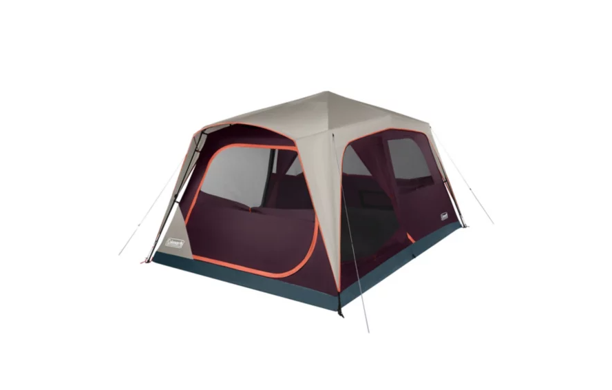 Skylodge 10-Person Instant Camping Tent, Blackberry