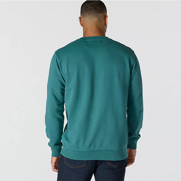 Carhartt Relaxed Fit Midweight Garment Dye French Terry Crewneck Pocket Sweatshirt (Greenstone) Size S