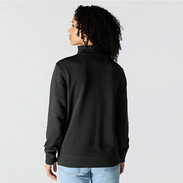Carhartt Women's TENCEL™ Fiber Series Relaxed Fit Half-Zip Sweatshirt (Black) S