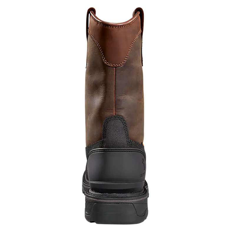 Load image into Gallery viewer, Carhartt IRONWOOD INSULATED 11&quot; ALLOY TOE WELLINGTON 10W Brown Oil Tanned/Black Coated
