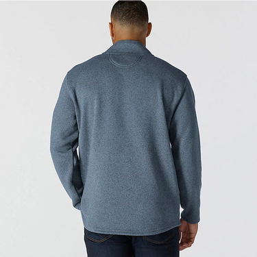 Carhartt Relaxed Fit Midweight Quarter-Zip Pocket Sweater Fleece (Faded Navy) Size L