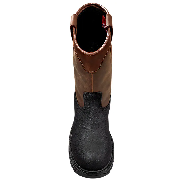 Load image into Gallery viewer, Carhartt IRONWOOD INSULATED 11&quot; ALLOY TOE WELLINGTON 12W Brown Oil Tanned/Black Coated
