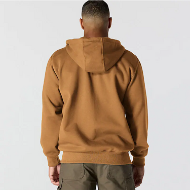 Carhartt Rain Defender® Loose Fit Heavyweight Full-Zip Sweatshirt (Carhartt Brown) Size XL